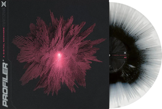 'A DIGITAL NOWHERE' white splatter vinyl album + Limited Edition T-shirt